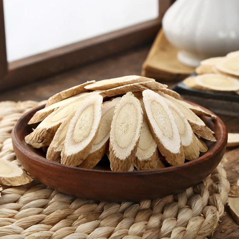 Traditional Herbal Slices of Astragalus Membranaceus Healthy Single Spices & Herbs Product