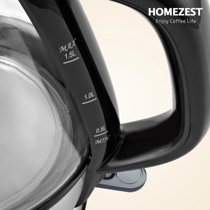 
HOMEZEST T-817 1.5L Stainless steel water kettle electric kettle 