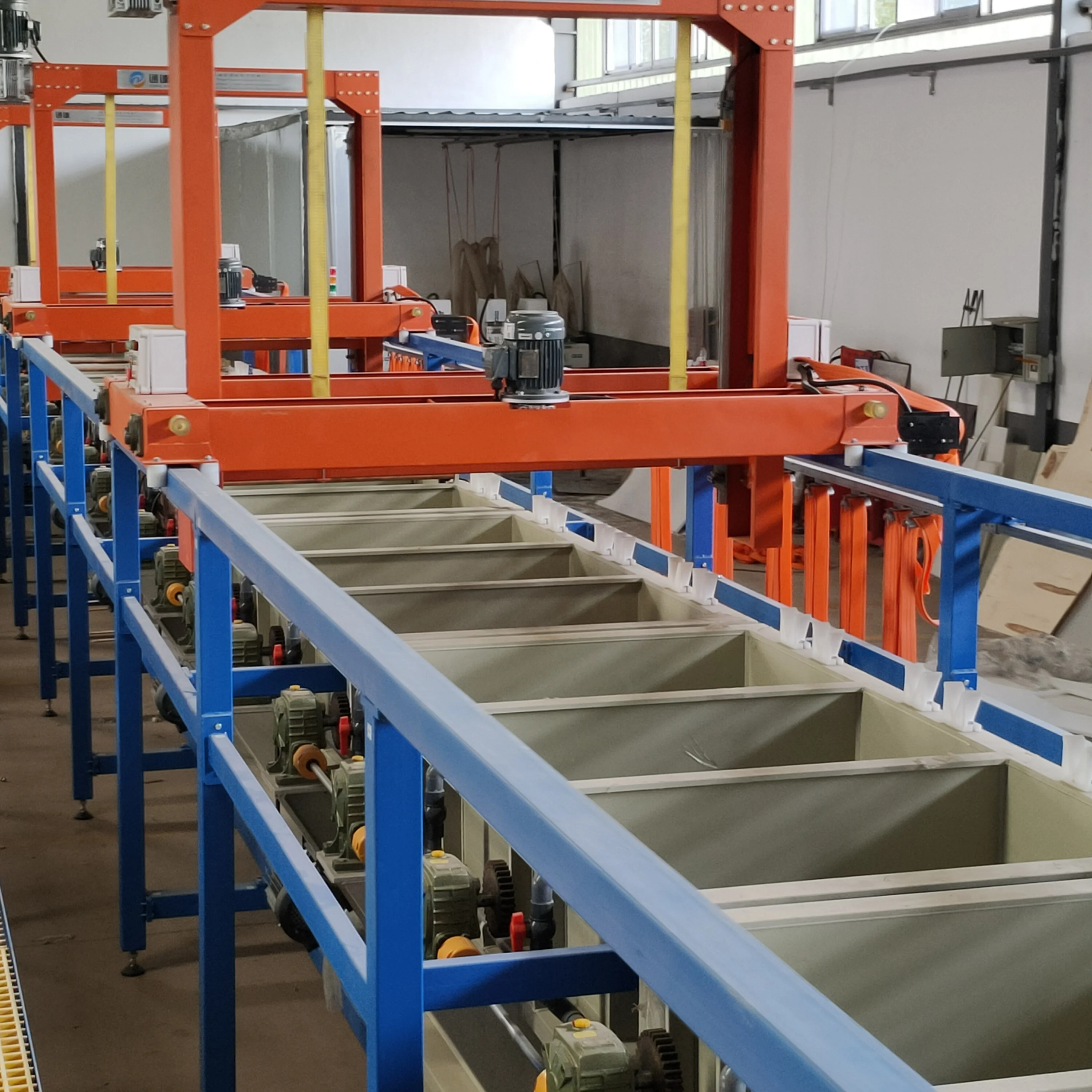 electroplating equipment polypropylene tanks zinc plating equipment