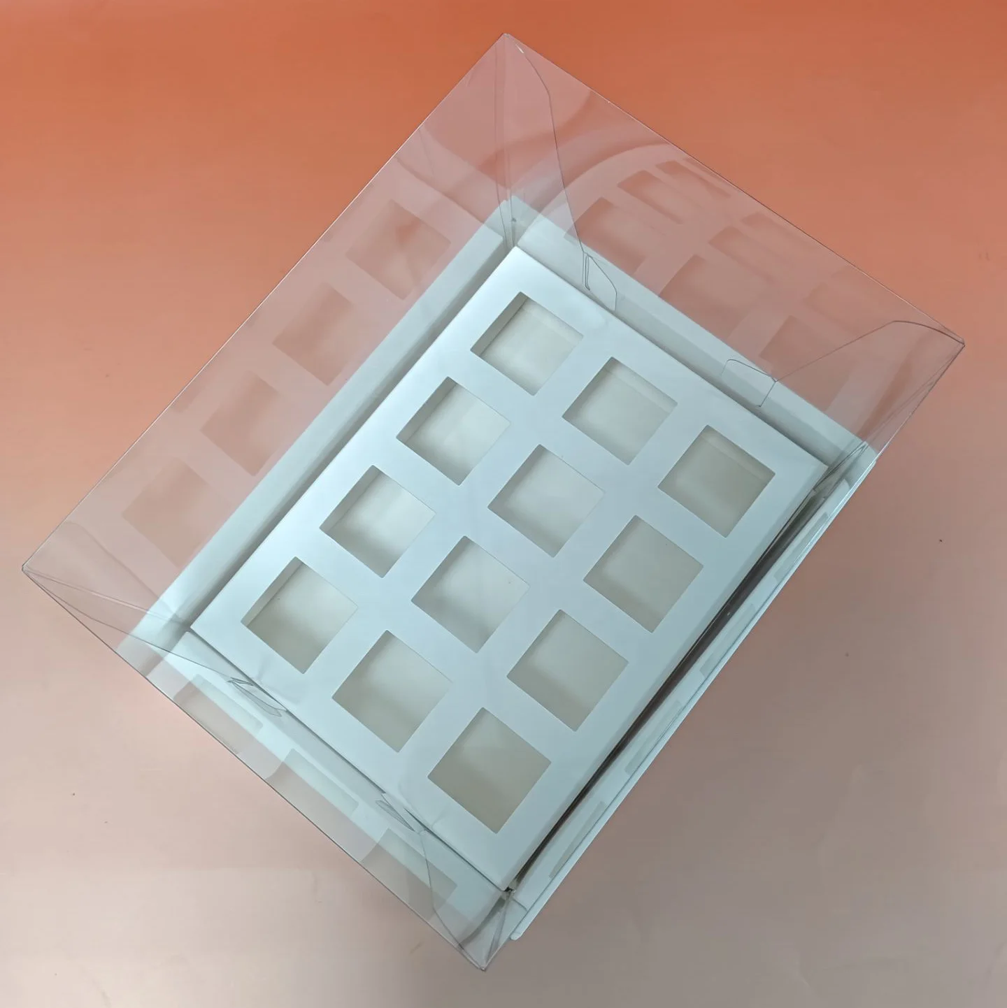 XJH Hot Sales Wholesale Cake Dessert Shooter Box Packaging Transparent Square Cup Dessert Box with Plastic Lid