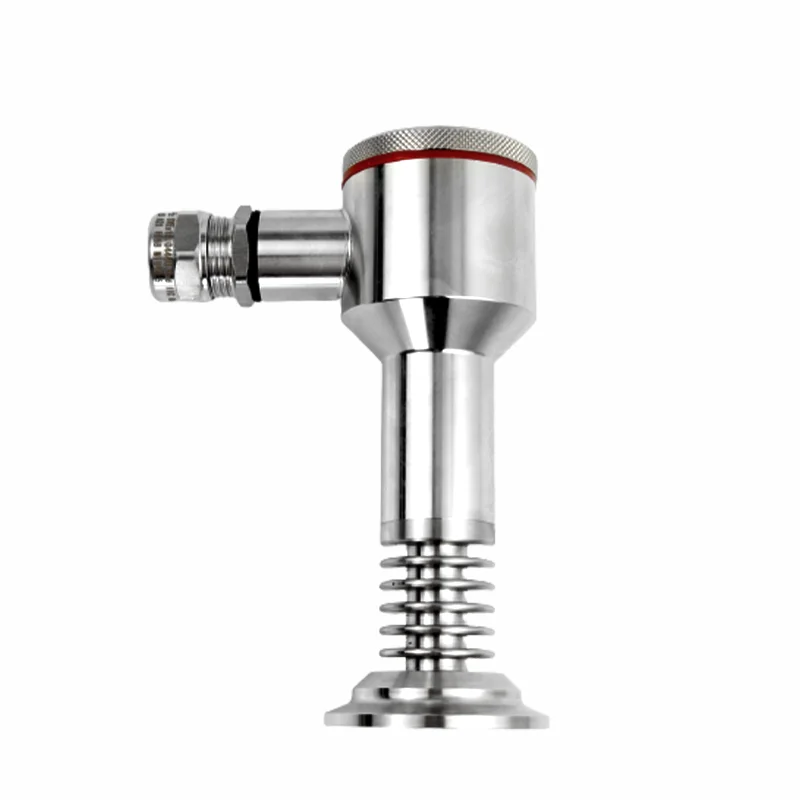 SENTECPM425Sanitary gauge pressure sensor with digital display and stainless steel seal for food beverage and pharmaceutical use