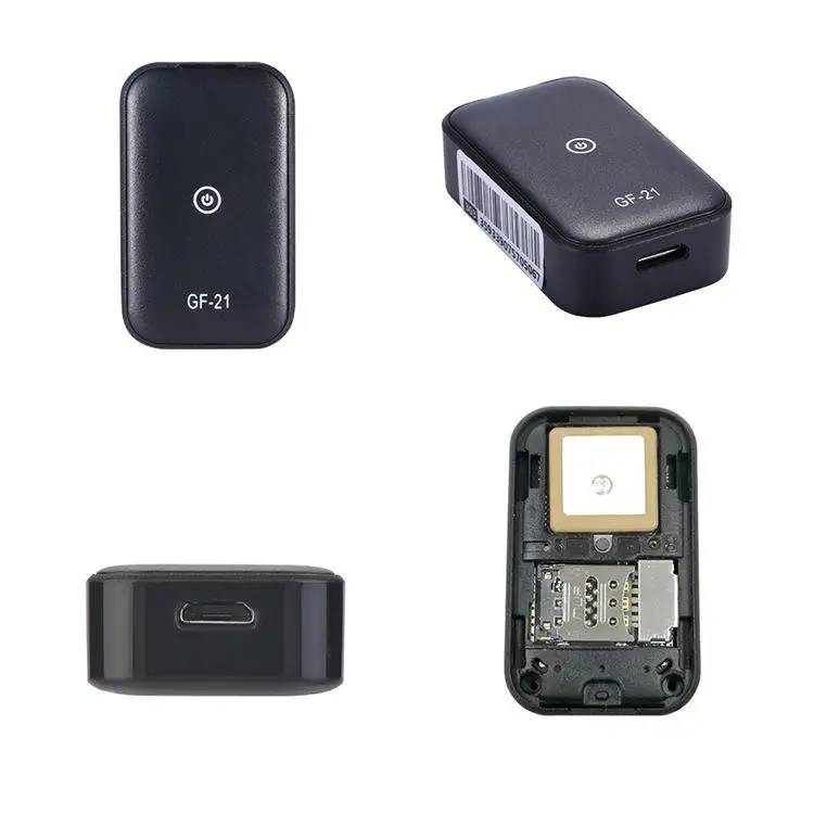Hot Portable GF21Magnetic Mini Car offline smallest GPS Tracker sim card Real Time Tracking Locator Device Car GpsTracker