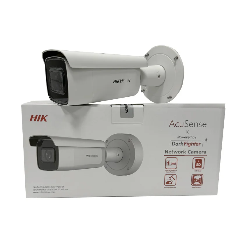 Original HIK 2mp AcuSense Motorized Varifocal Bullet Network Camera DS-2CD2626G2-IZS DS-2CD2646G2-IZS DS-2CD2686G2-IZS