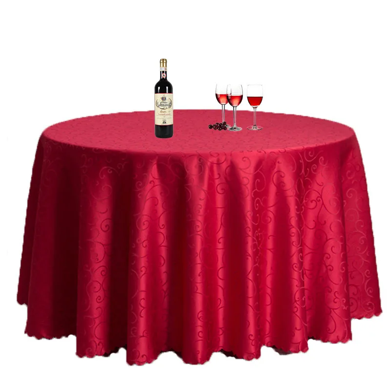 Hotel Banquet European Crochet Tablecloth Hotel Wedding Tablecloth Round Tablecloth Wholesale