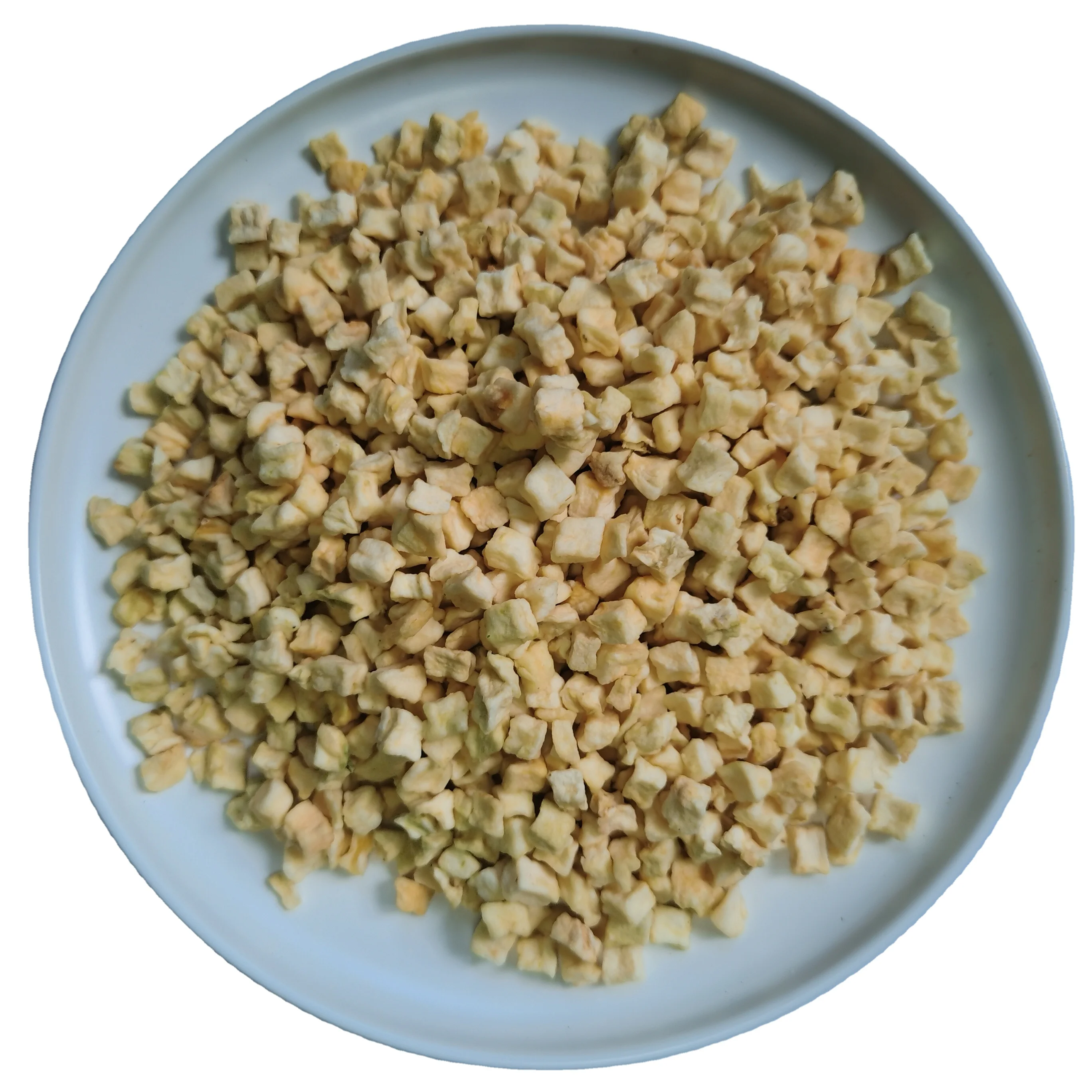 Оптовая продажа, 2021, новый урожай, дегидратированные сушеные кубики яблока AD