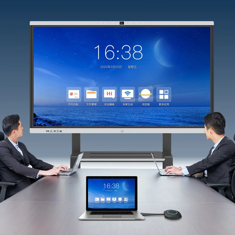 Factory Direct Best Price 32GB 4GB Infrared Smart Whiteboard Digital Magnet Whiteboard School Teaching Interactive Flat Panel