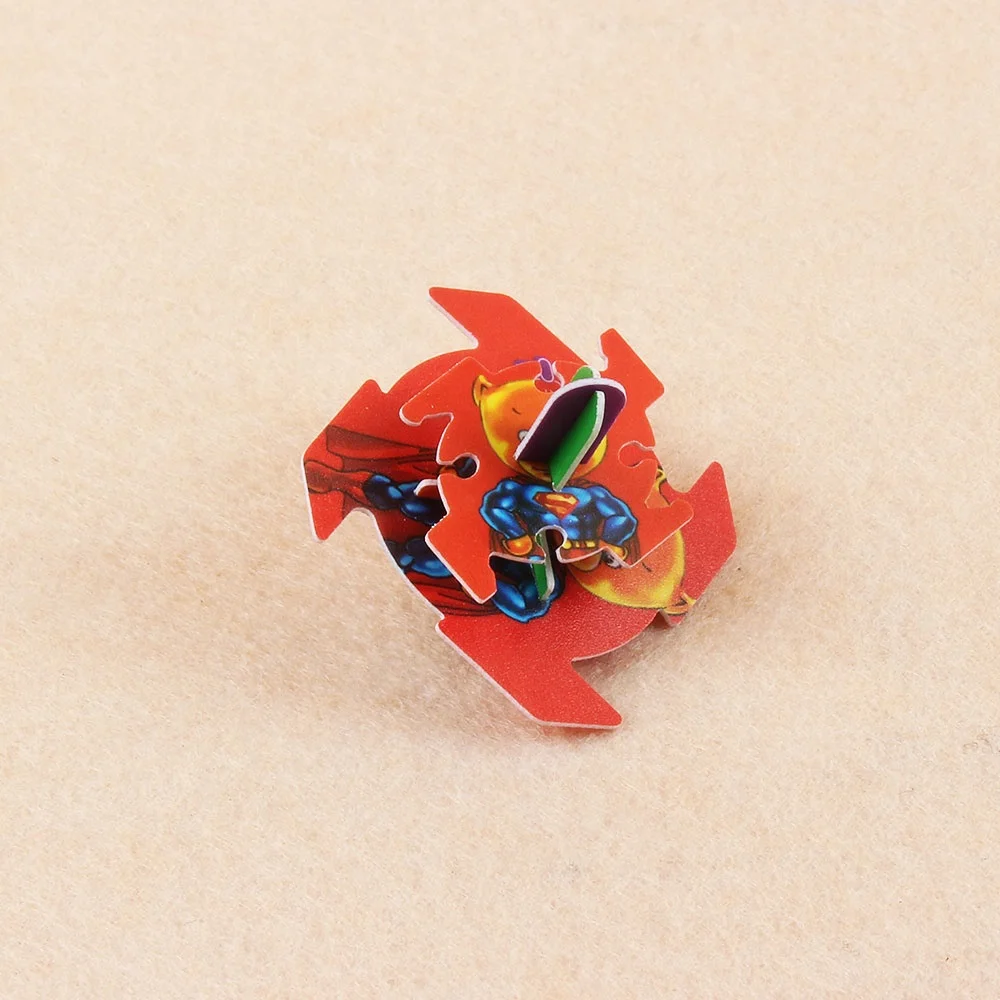 Factory directly sale tazos game PP plastic material and promotion puzzle card for kids gifts