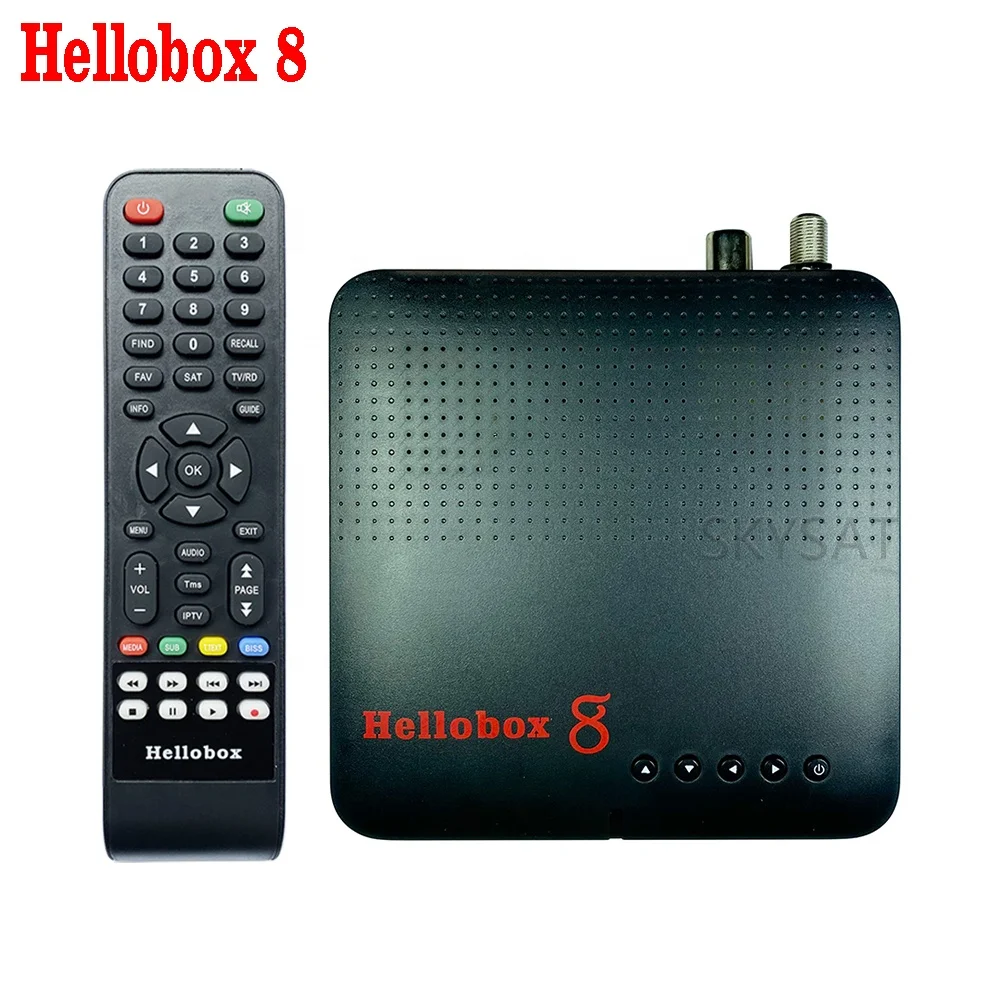  Авто biss powervu встроенный WiFi Youtube CCCam Newcamd H.265 DVB-S2 SX2 T2 спутниковый ТВ приемник Hellobox