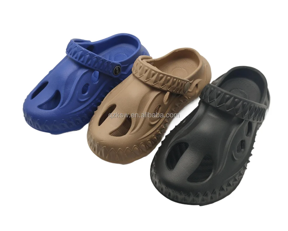 Newly design Factory Cheap Price durable quality Low MOQ OEM Custom Mens EVA Clogs sandal Slippers shoes