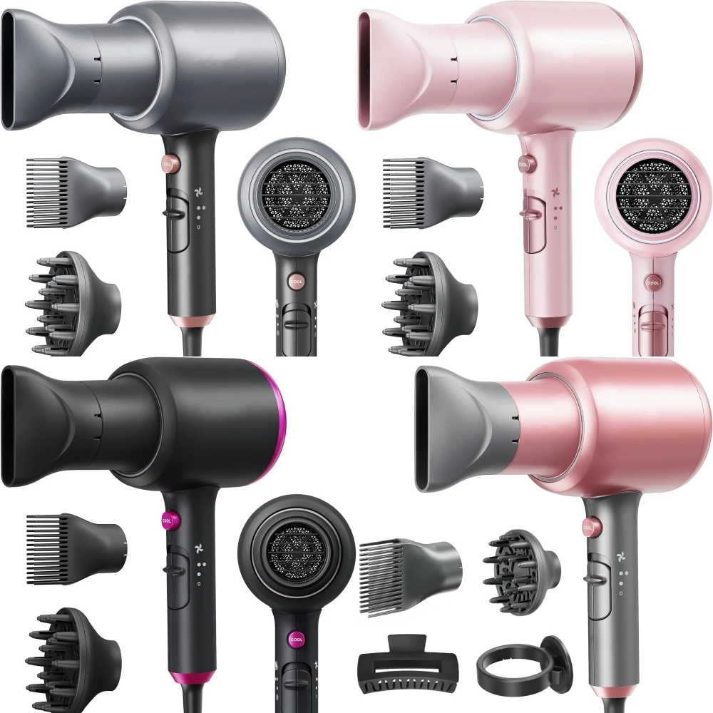 professional salon HIGH SPEED portable hairdryer machine ionic 110000 rpm 1800W BLDC brushless Motor Custom manufacturer ions