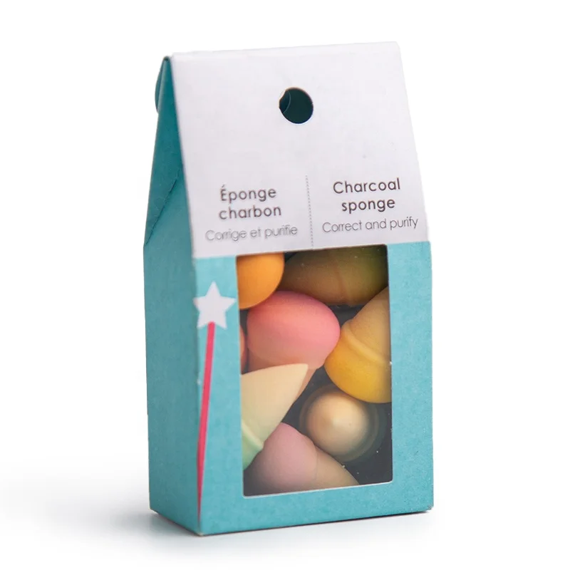 Mini Mix Color Egg Shape Makeup Sponge Set Beauty Blending Makeup Tools