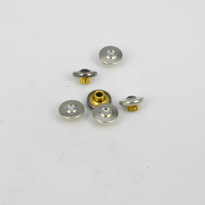 New custom decorative Jeans logo Rivets for jeans shoes