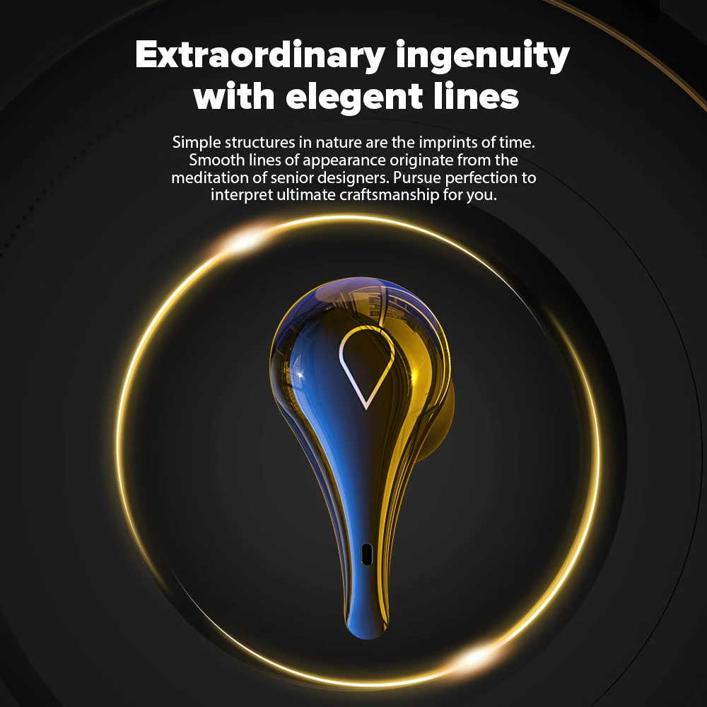 Wholesale Earphone H3 IPX7 Waterproof Mini Sports Music Headset 3500Mah Charging Box LED Display Earbuds With Power Bank