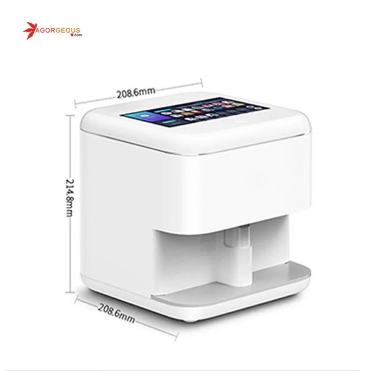 Горячая Распродажа Бесплатная доставка портативный принтер для ногтей для домашнего использования для вечеринки 3d принтер для ногтей