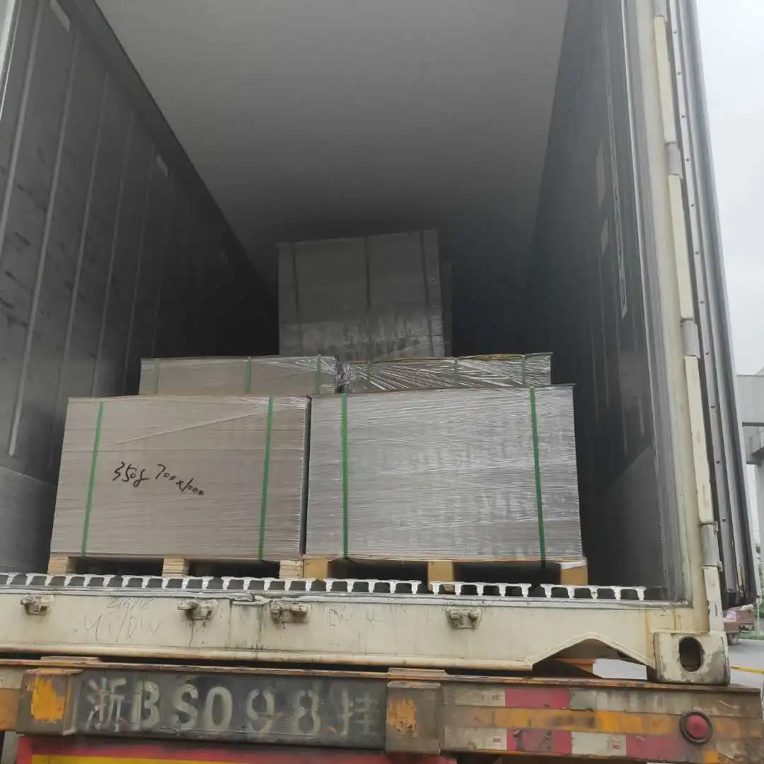 Premium Duplex board with grey back China Factory Price Raw Material Jumbo roll or sheet size 190-550gsm