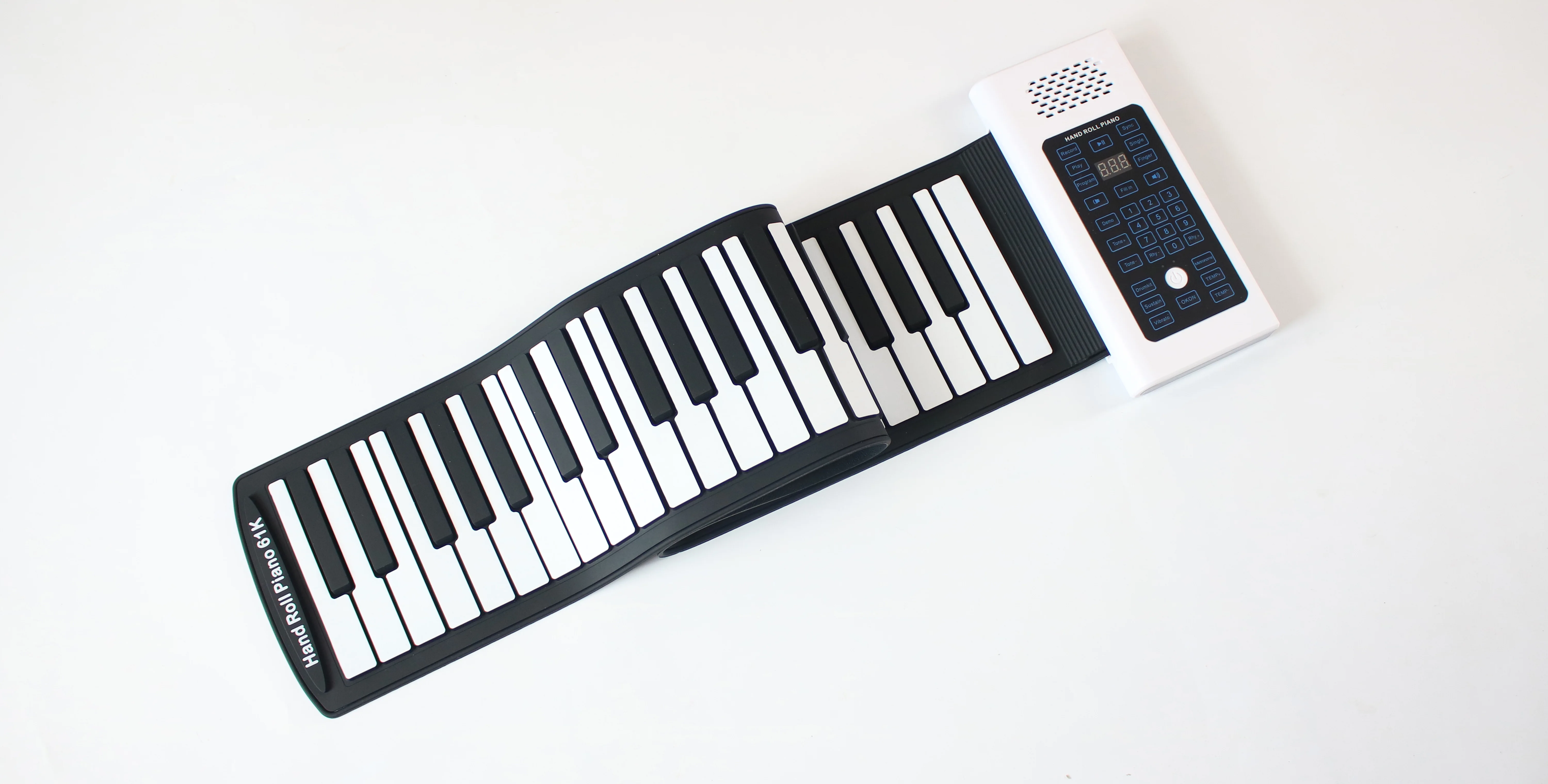 Flexible MIDI Roll Up Mini Music Piano Keyboard 61 Keys Electric Digital Piano