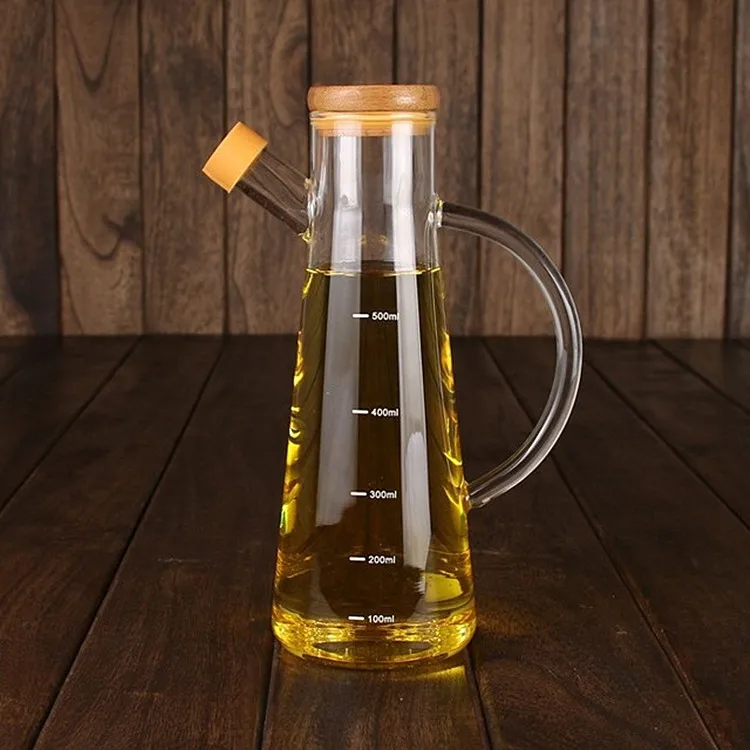 Glass Olive Oil Bottle Vinegar Saude Bottle for Oiler cruet condiment packing