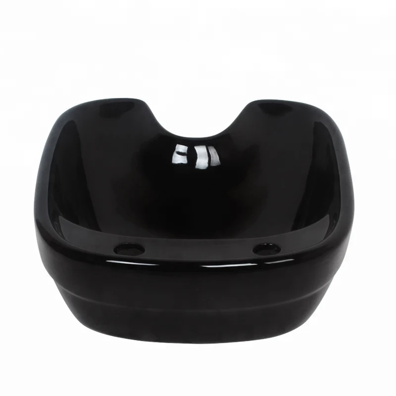 Белый и черный MWD Парикмахерская шампунь для раковины Chabrasssh блок салона красоты мебель современная керамика