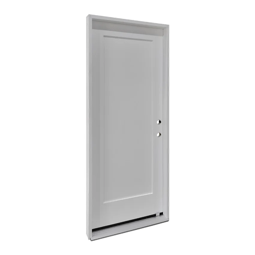 Fangda factory price 2mm fiberglass door skin SMC door skin FRP prehung door