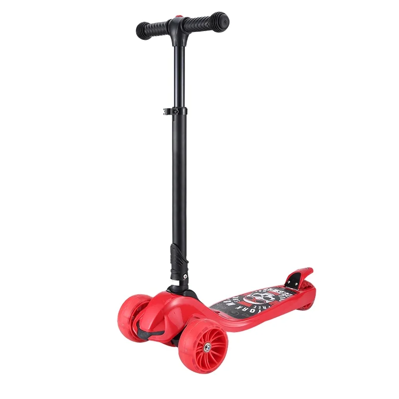 Рекламный подарок на день ребенка, новый стиль, красочный детский трехколесный самокат