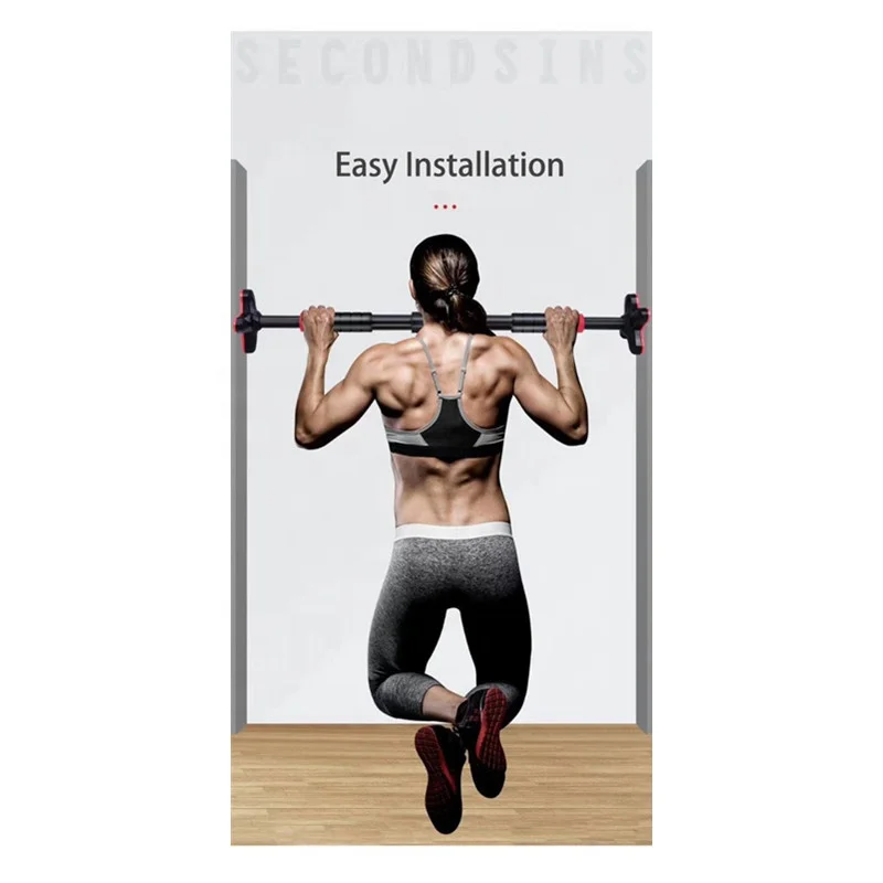 Adjustable Door Horizontal Bars Ceiling Mount Exercise Home Workout Gym Chin UpTraining Bar Sport Fitness Equipments Pull Up Bar