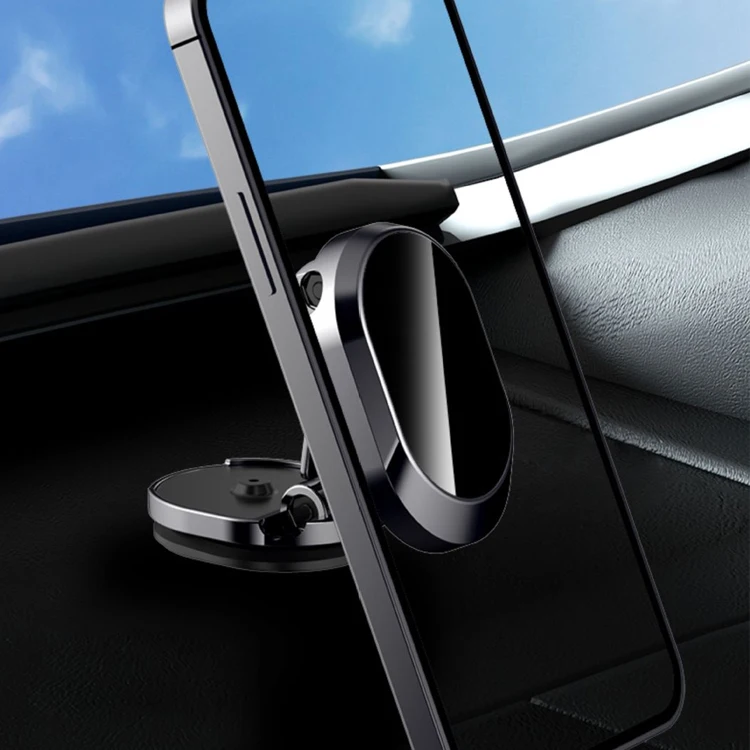 Multi-Functional Magnetic Phone Mount 360 Rotation Car Dashboard Holder Foldable Car Phone Holder for All Smartphones
