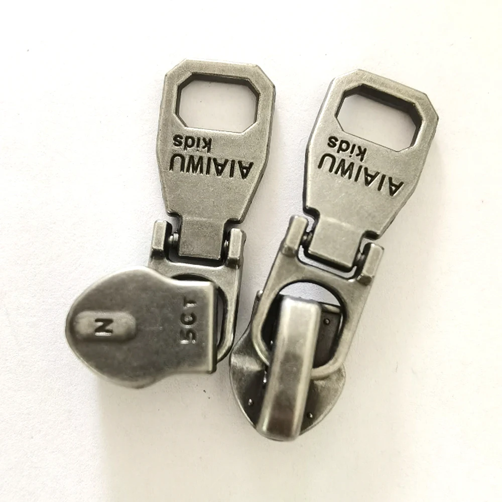 Metal repair kits zipper pull Metal zipper slider zipper head Garment bag and suitcase accessories clothes