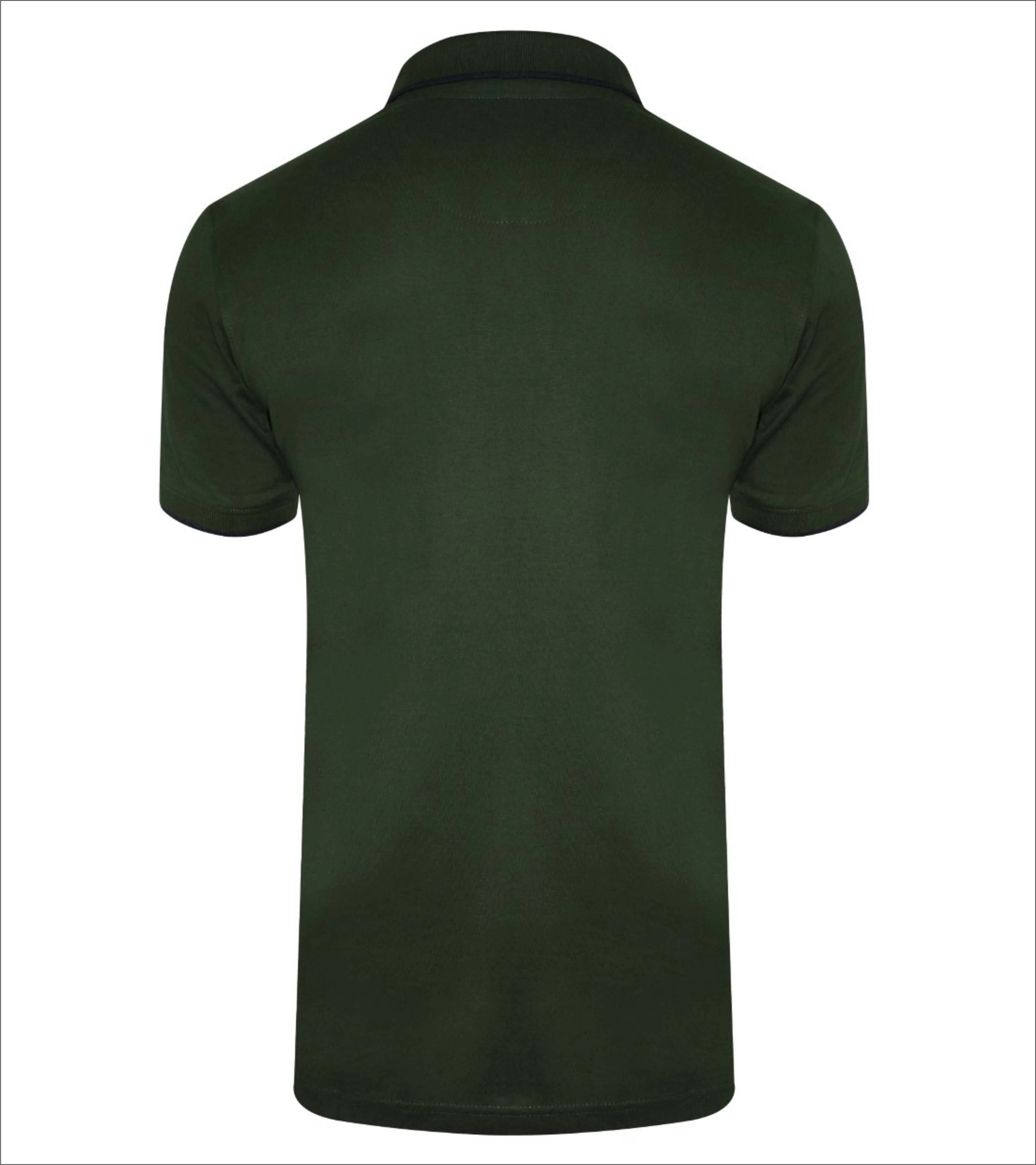 LOW MOQ OEM Team Clothing Supplier Sublimation print Design Your Own Golf Polo Shirt embroidery printed Dark Green color