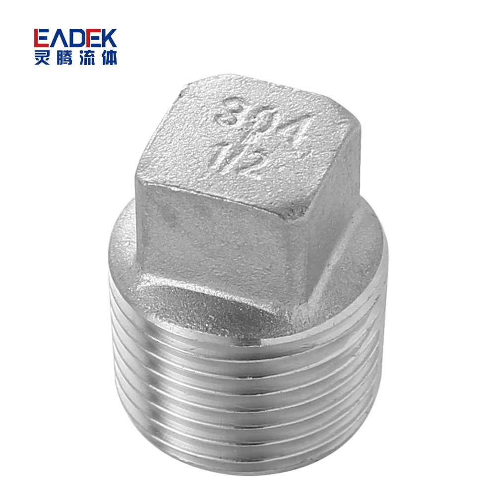 Pipe Fittings Design Stainless Steel Square Casting 3 Years Mild Steel 2024 New Hexagonal Male Female Fitting Equal Plug 1 Piece