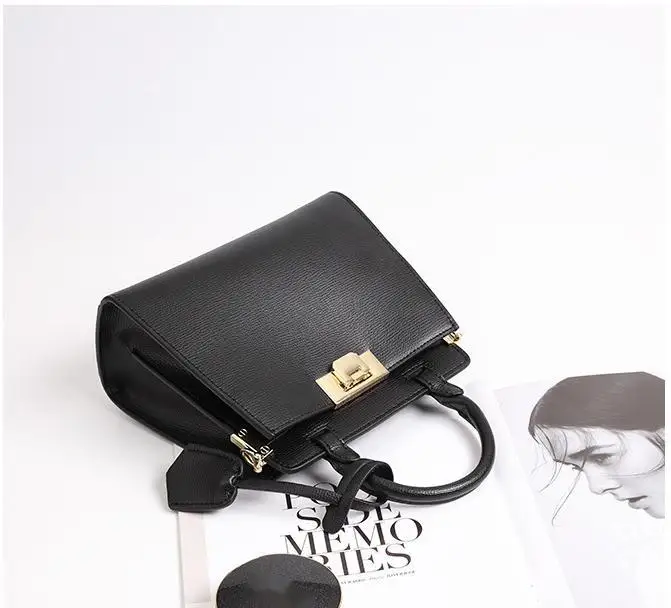 Bags Branded Wholesale Single Shoulder Ladies Latest China 100% Genuine Leather Tote Fashion Handbags For Women