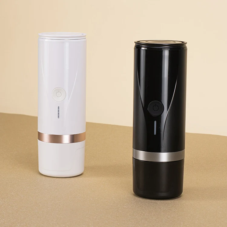 Electric Travel Mini Coffee Maker Portable Automatic Italian Espresso Coffee Machine Caputino Machine Camping 90 ABS for Travel