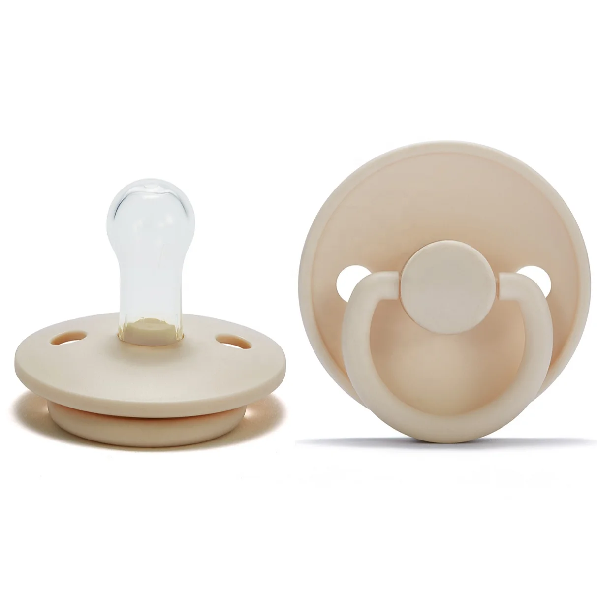 2022 Hot Selling Wholesale Safe Silicone Multi Color Dummy Nipple Soother Baby Bibs Pacifier