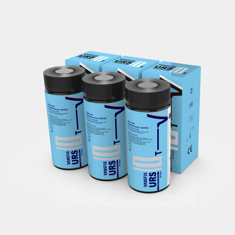 10-in-1 Urine Reagent Test Strips Hot Selling Urinalysis Test Strips