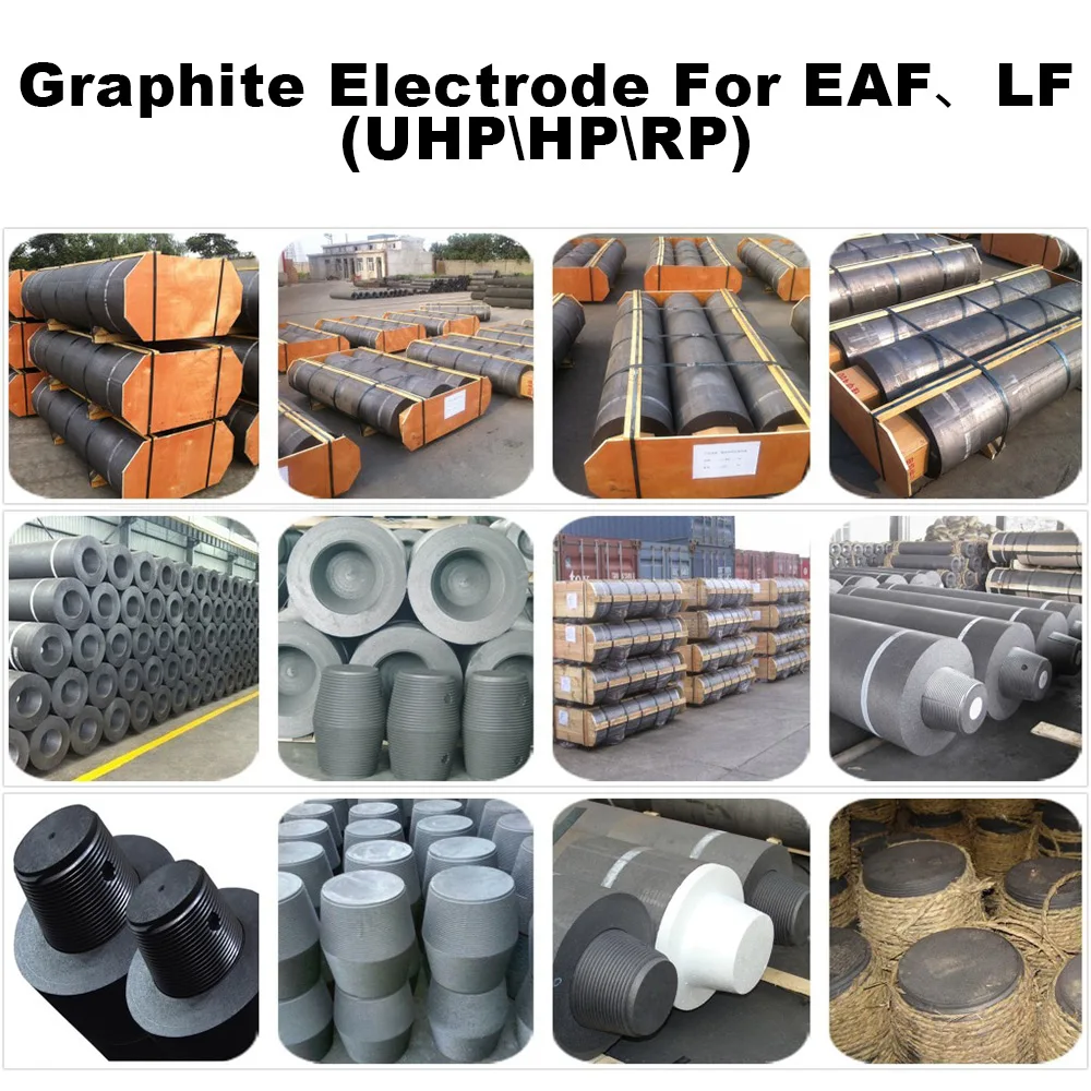 CNMI HP Graphite Electrode Low Resistivity High Volume Density High Power Graphite Electrode for EAF graphite electrode