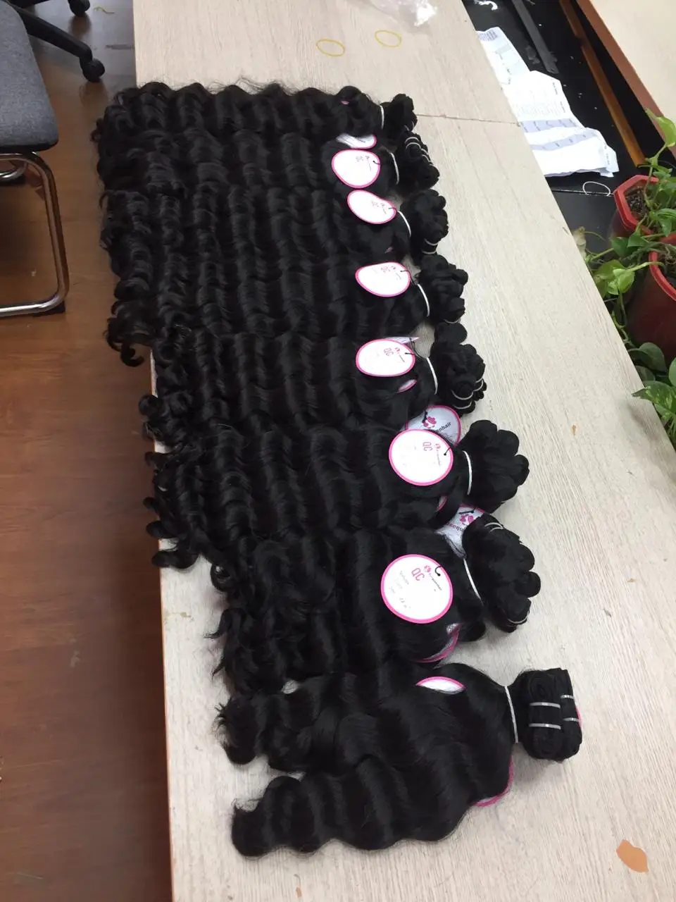 
Cuticle Aligned nail hair extention u tip human hair extention sale 100% keratin pre bonded peruvian Human Hair Toppee 