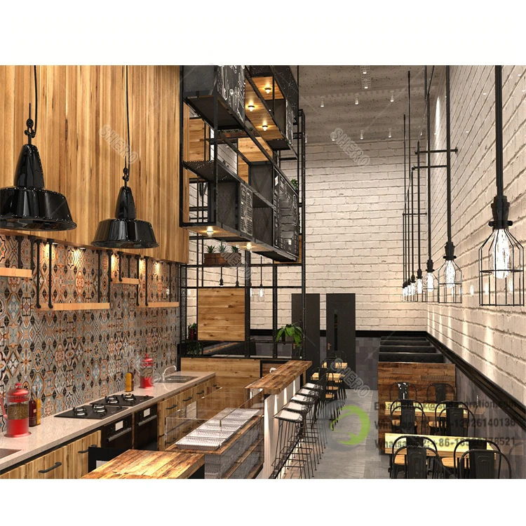 High End Commercial Coffee Bar Retail Display Coffee Shop Interior Design Modern Coffee Shop Counter Design