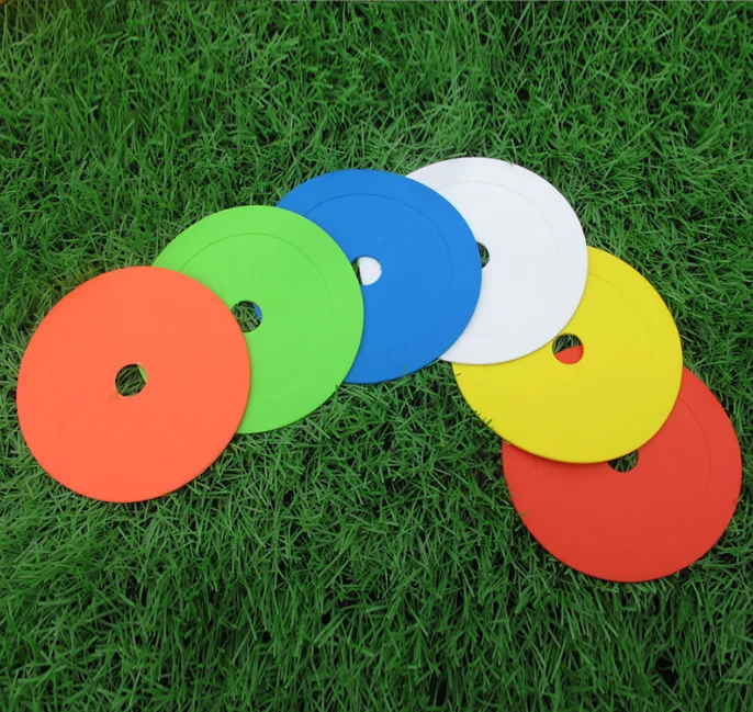 15cm Diameter Agility Dots Flat Cones Non Slip Sports Dots Floor Spots Agility Markers For Sports Training