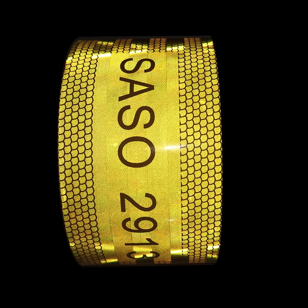 Светоотражающая лента SASO 2913 ECE 104R для Саудовской