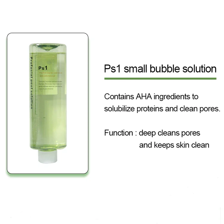 4 Bottles Korean Hydra Beauty Care Skin Machine Facial Serum Bottle Aqua Peel Solution As1 Sa2 Ao3