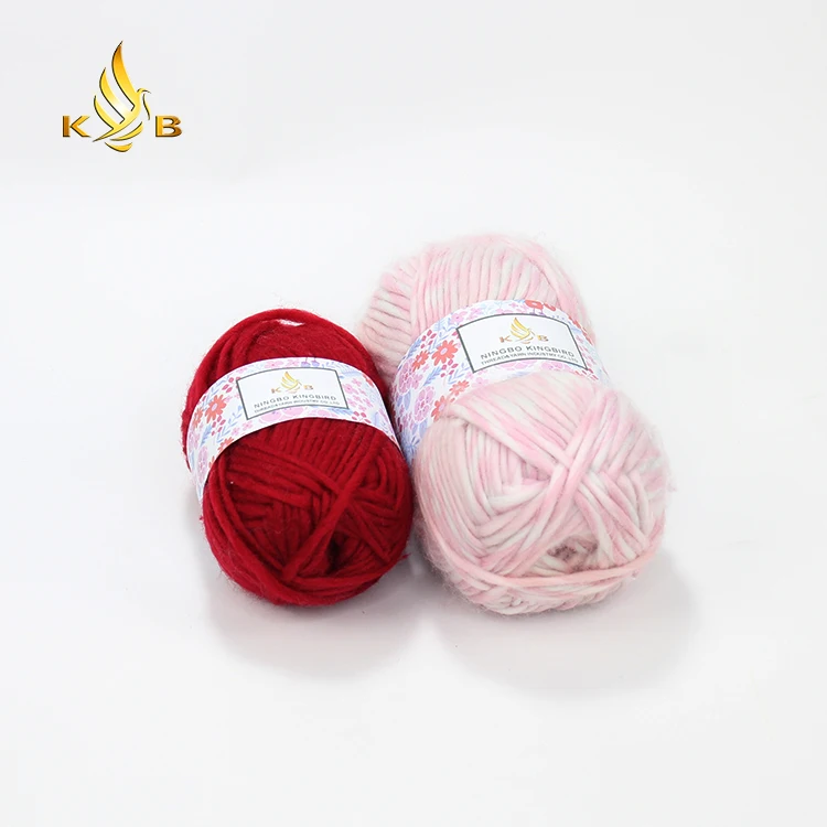 Kingeagle Soft acrylic yarn hand knitting iceland yarn roving yarn