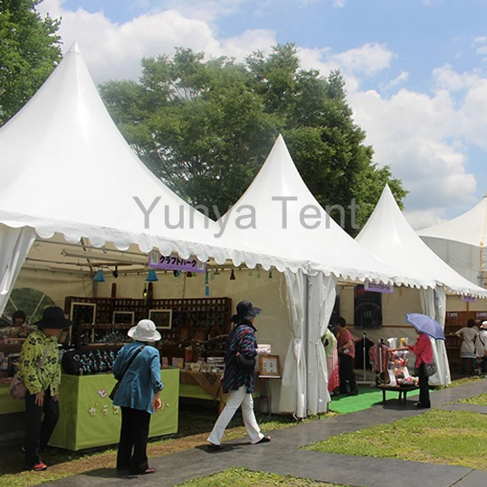 High Peak 3x3 4x4 5x5 6x6 8x8 10x10 Outdoor Canopy Pagoda Tent For Events