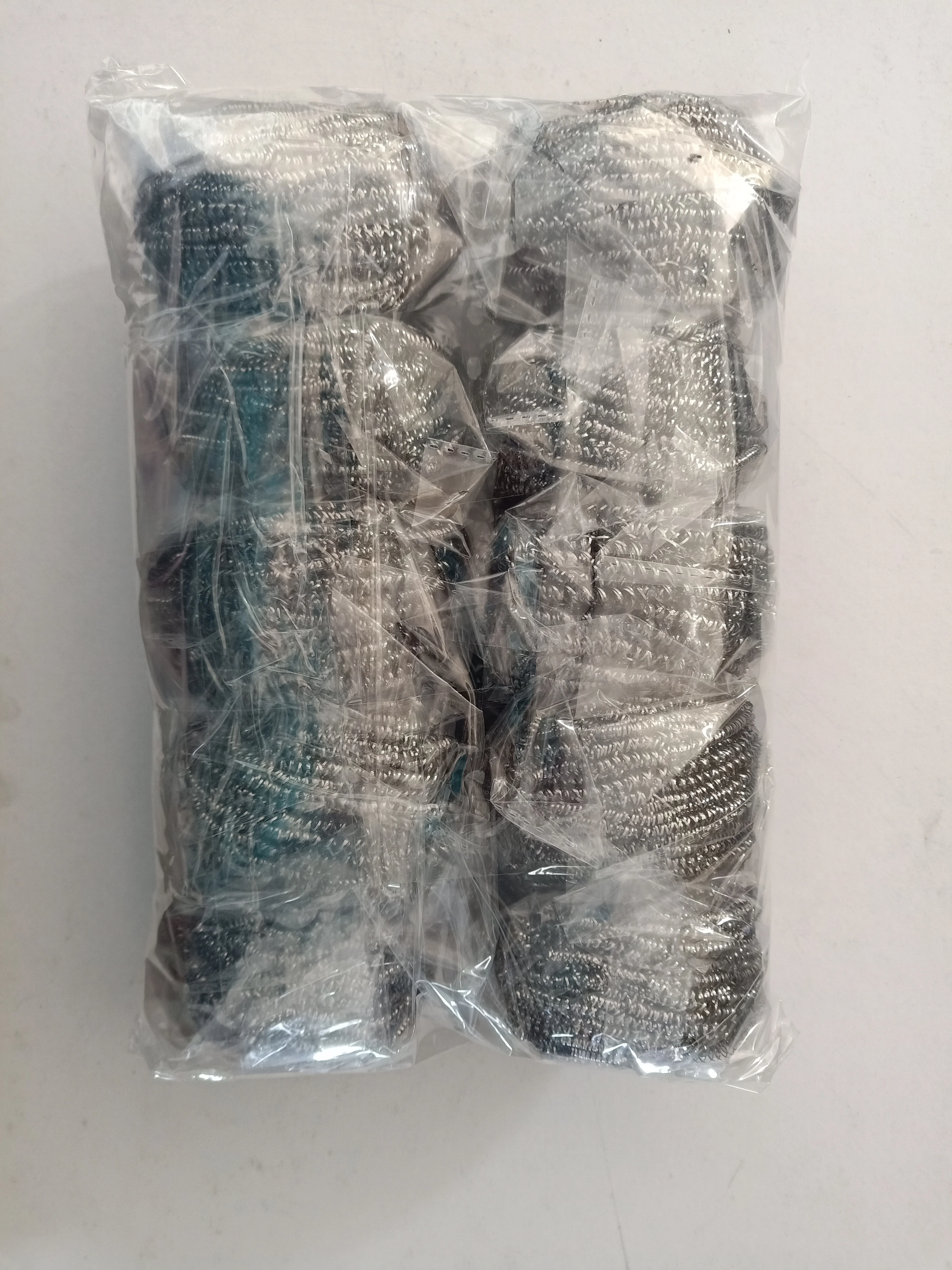 60g*1Stainless Steel Scrubber Scourer Cleaning Steel Sponge and Scouring Pads for Kitchen Cleaning