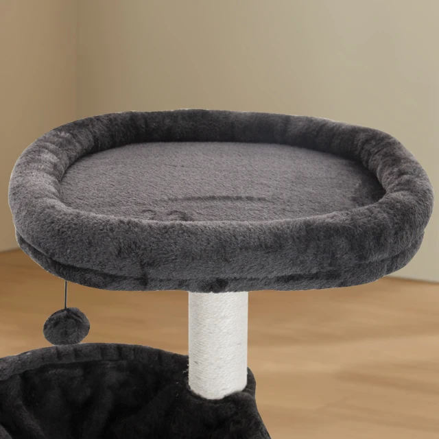 2024 New Logo Eco-Friendly Cat Climbing Tree 3-Layer Sisal Plush Paper Customizable Jumping Platform Sustainable Sustainable