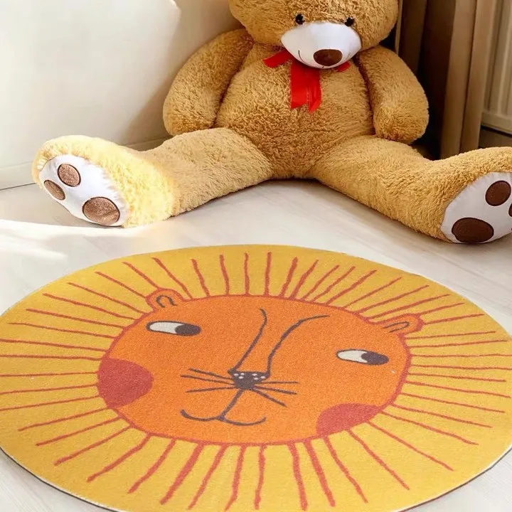 Non Skid Washable Children Educational Learning Carpet