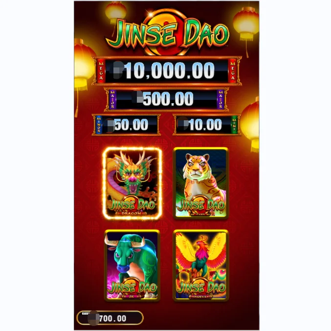 Newest touch screen monitor jin se dao software arcade machine skill games
