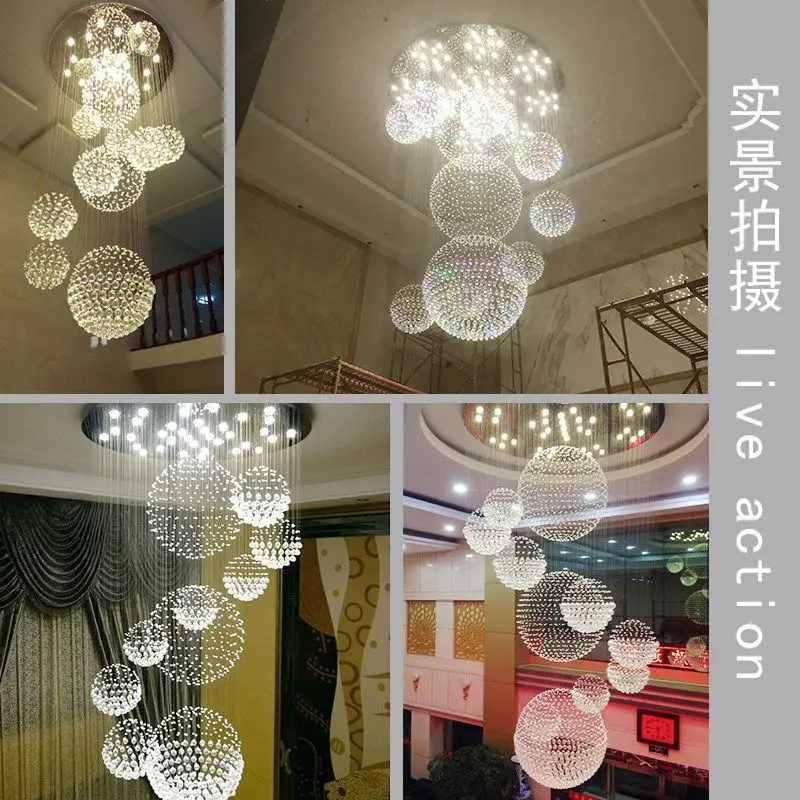 Hotel Decoration High Quality Modern Design Home Decor Lighting Luxury Crystal Chandelier