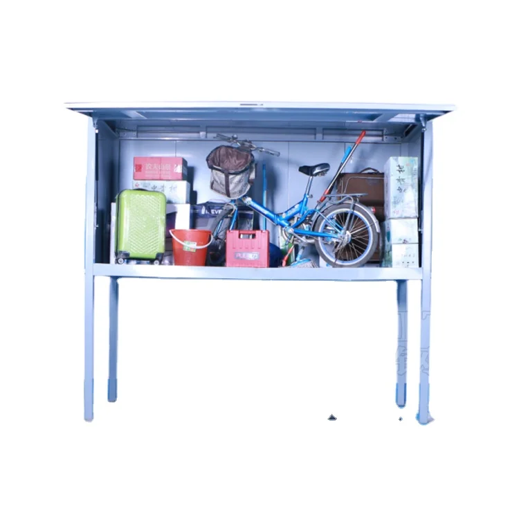 New product Over Car Bonnet Storage Cabinet Outdoor Bike Shed