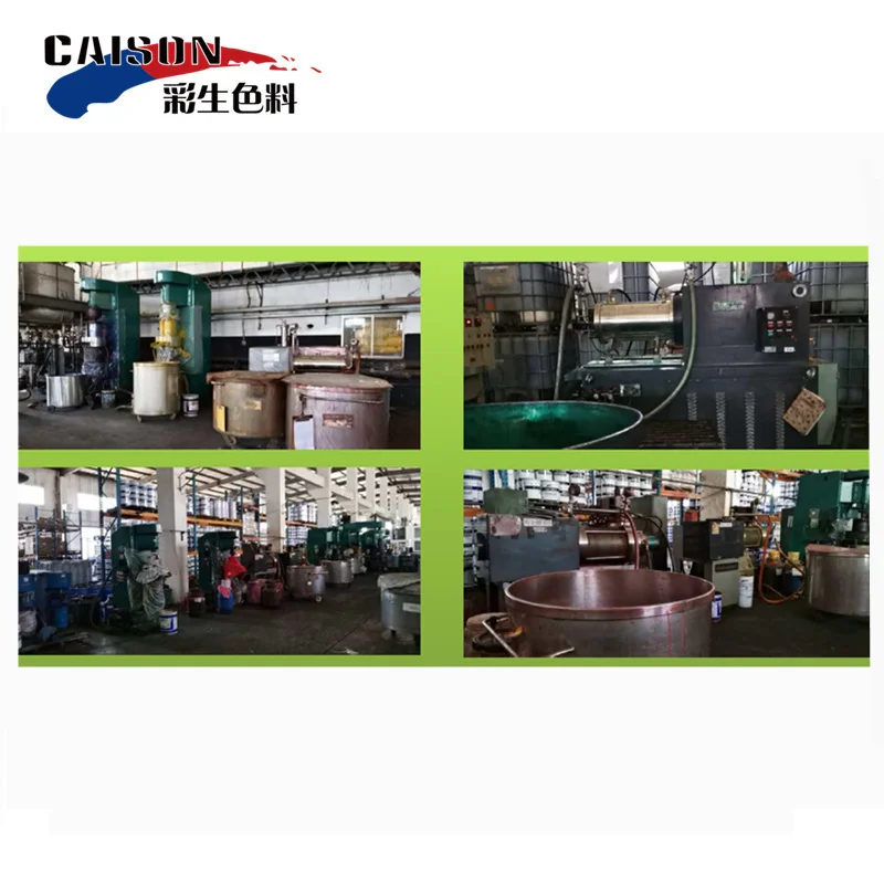 China factory produces liquid golden yellow pigment paste for architectural coatings