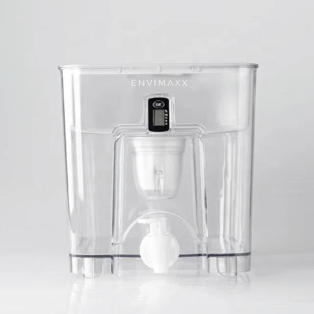 Portable Countertop Large Filtered Water Dispenser 23 cups 5 Stages PLUS Water Pitcher Filter