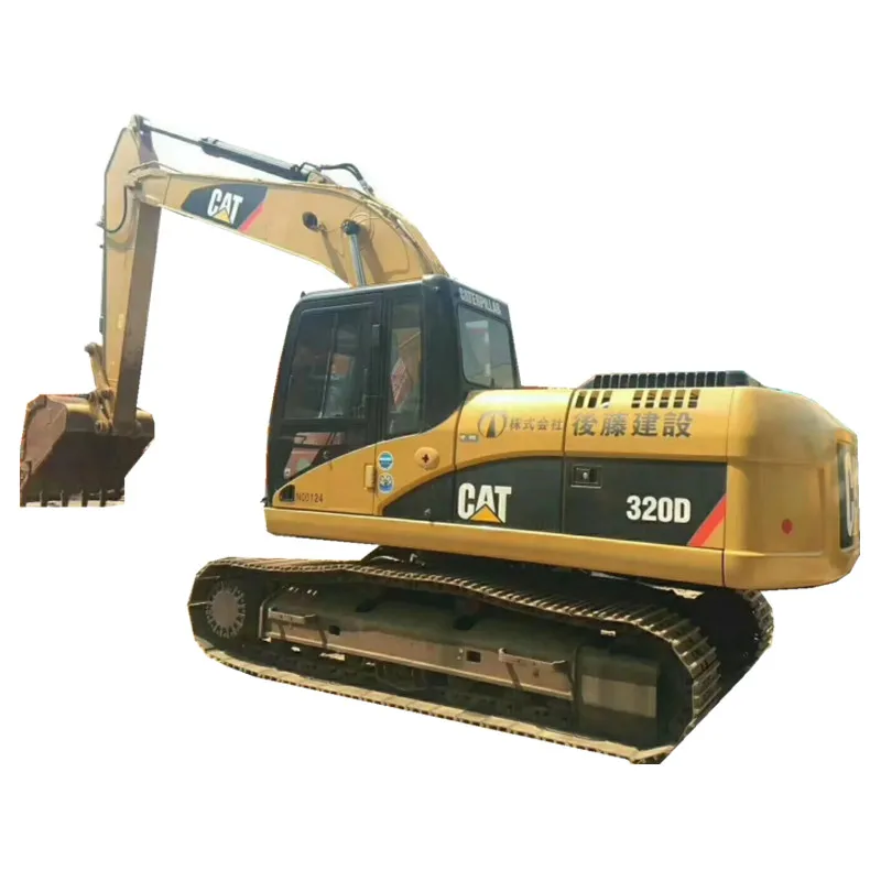 Хорошее рабочее состояние б/у экскаватор 20 тонн Cat 320b 320c 320d 320gc гусеничное землеройное оборудование для продажи